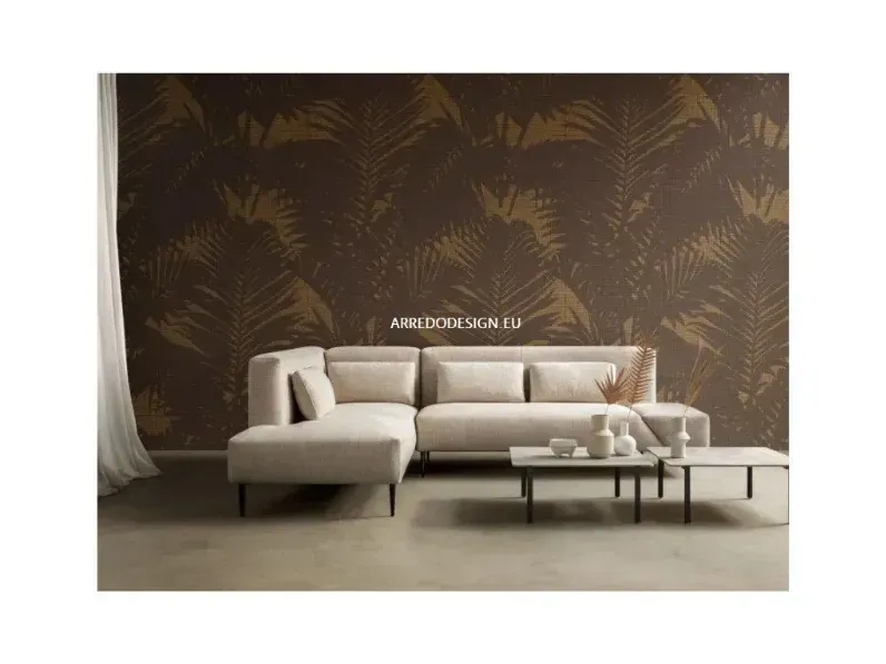 Divano design tessuto Spin di Samoa con sconto del - 35%