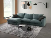 Divano Con penisola Strip outlet Diotti.com in Offerta Outlet a 1890