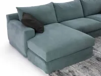 Divano Con penisola Strip outlet Diotti.com in Offerta Outlet a 1890