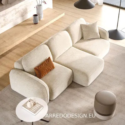 Divano design tessuto Susa di Le comfort con sconto del - 35%