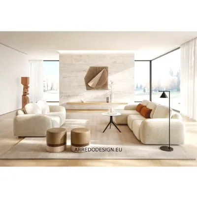 Divano design tessuto Susa di Le comfort con sconto del - 35%