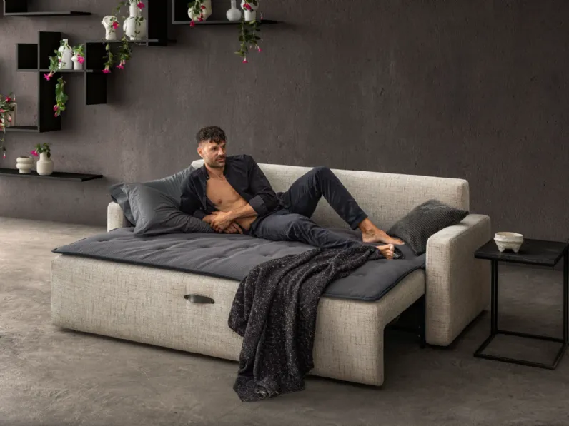 Divano moderno tessuto Swift di Samoa con sconto del - 35%