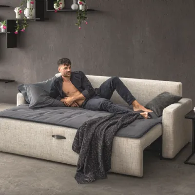 Divano moderno tessuto Swift di Samoa con sconto del - 35%