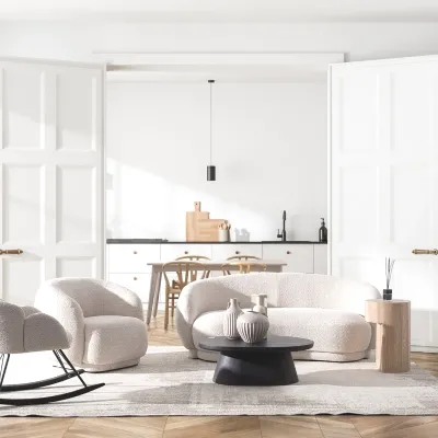 Divano design tessuto Tecla di Bizzotto con sconto del - 40%