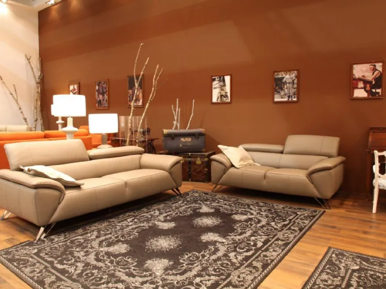 Divano Tesla 3+2 Nicoletti home PREZZI OUTLET