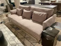 Divano Bonaldo paraiso  tessuto in misto piuma  Bonaldo in Offerta Outlet