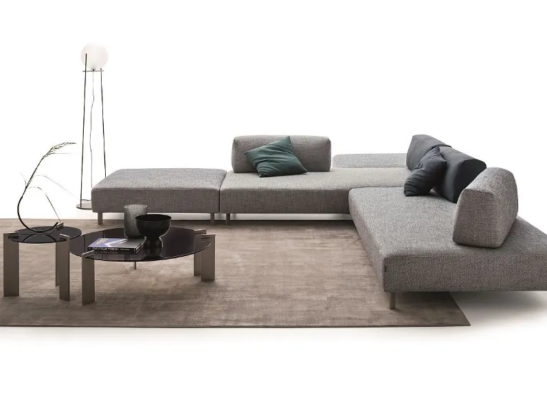 Divano Sanders Ditre Italia: Tessuto, 7277. Design moderno.