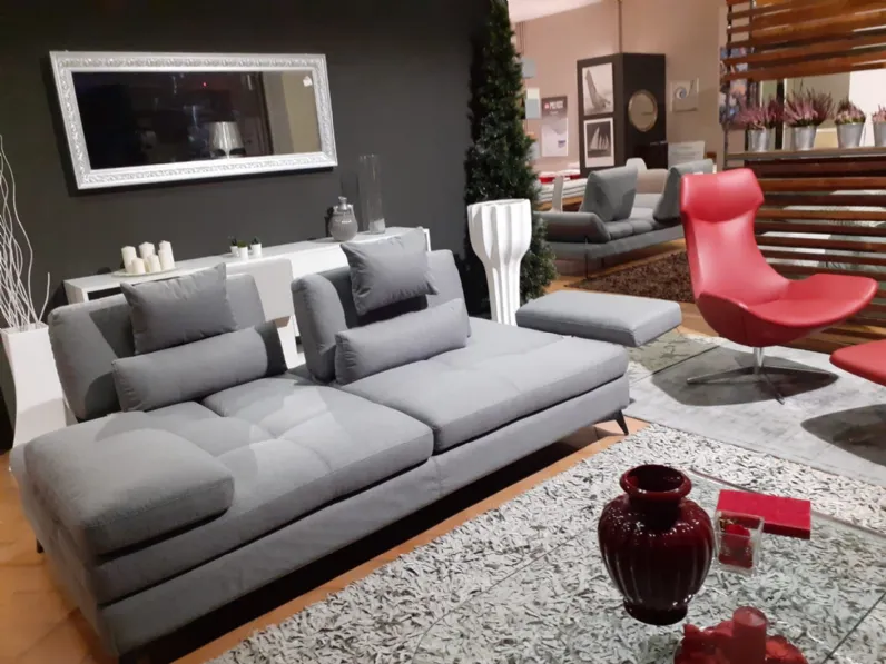 Divano tessuto in poliuretano  Nicoletti home in Offerta Outlet