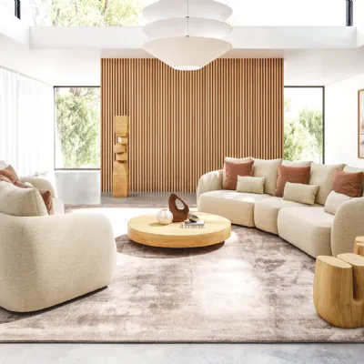Divano Togo 3 posti Le comfort in OFFERTA - 19%