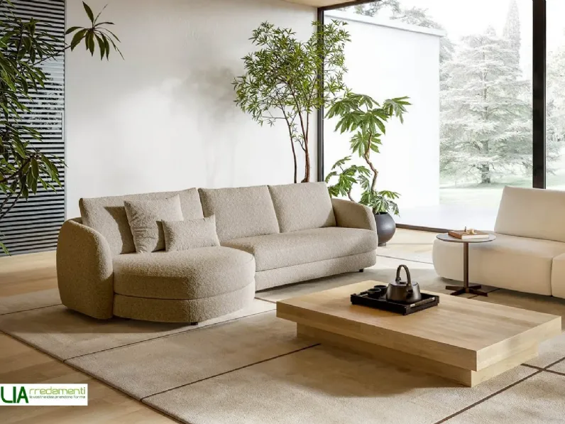 Divano Con penisola Togo di Le comfort a prezzo ribassato