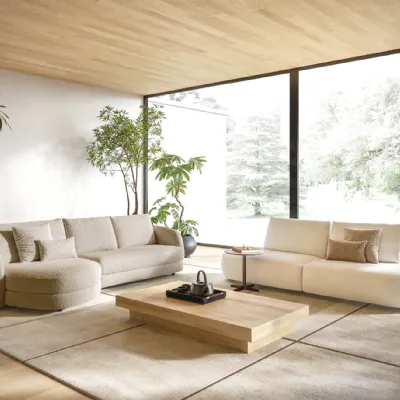 Divano Togo in Tessuto Le comfort a prezzo scontato