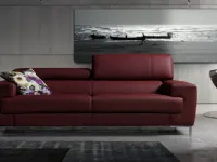 Divano Vanesio in Pelle sfoderabile  di Collezione esclusiva scontato 50%