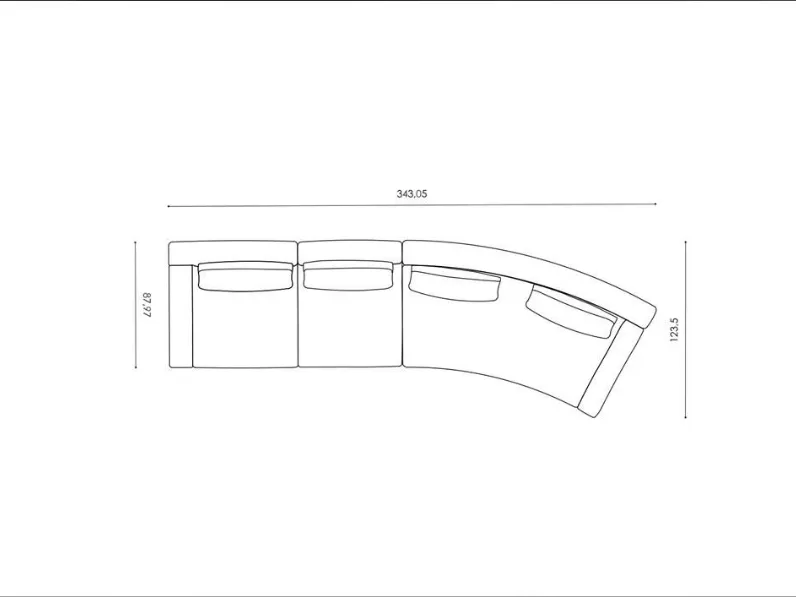 Divano Venise Lema in Offerta Outlet a soli 5290