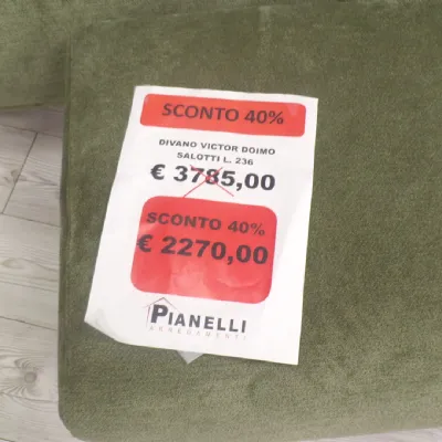 Divano Victor Doimo salotti in OFFERTA - 40%