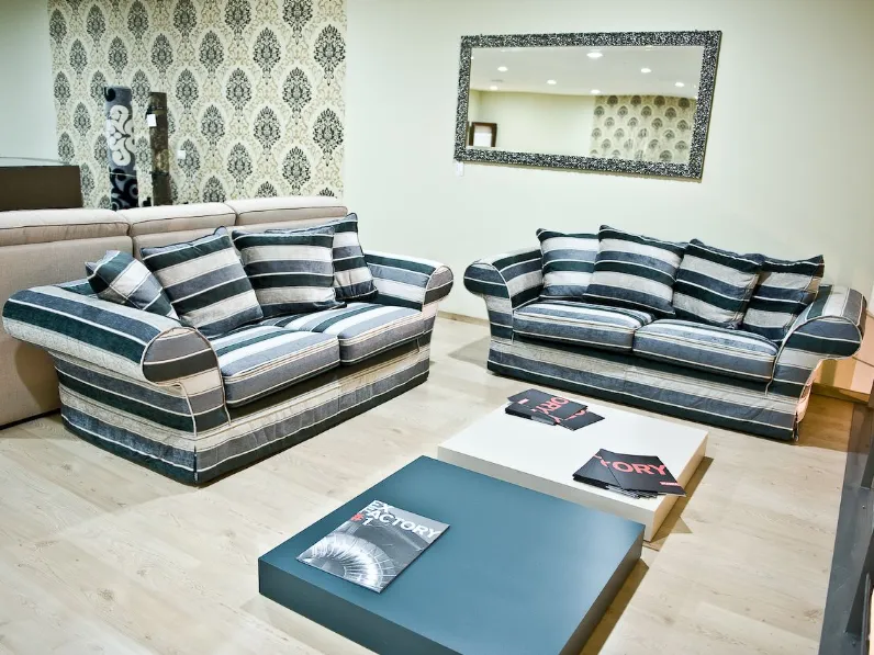 Divano Lineare modello Vienna  di Collezione esclusiva a prezzi outlet