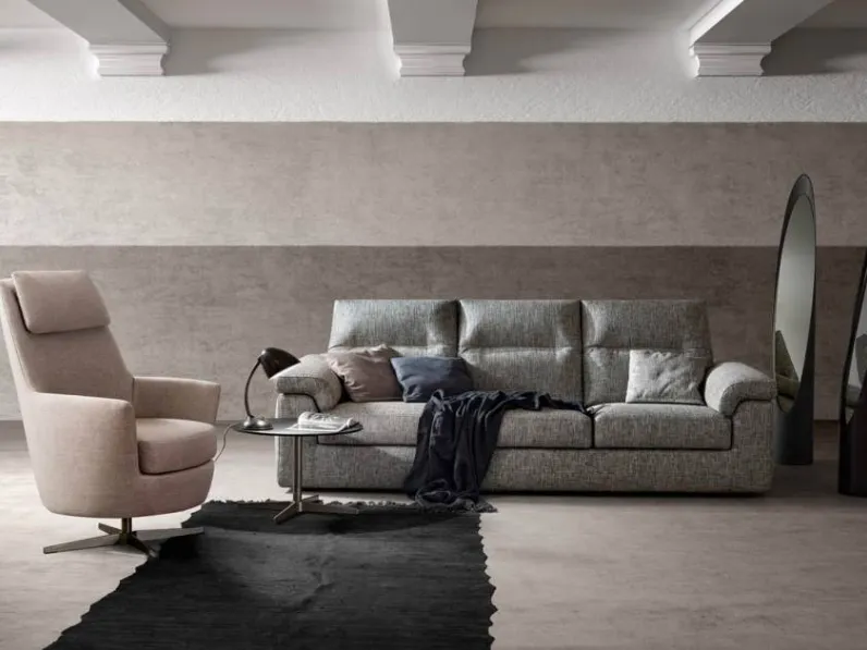 Divano Lineare Way-250 Samoa in Offerta Outlet a 1395