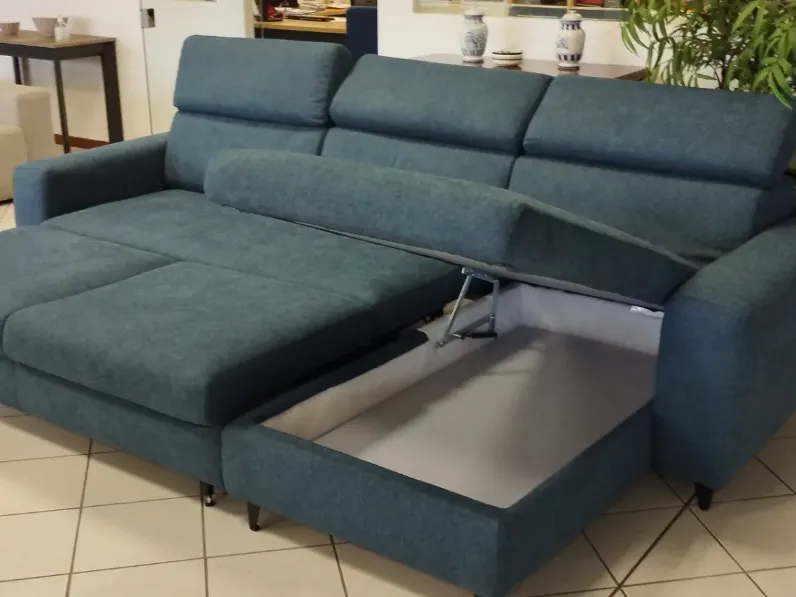 Divano Con penisola William Vitarelax in Offerta Outlet a 1990 Euro