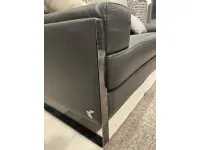 Divano Cv 112 divano calia modello romeo 3p in Ecopelle non sfoderabile  di Calia scontato 62%