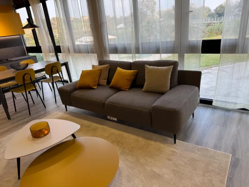 Divano in Tessuto stile design modello Ribera febal casa scontato - 55%