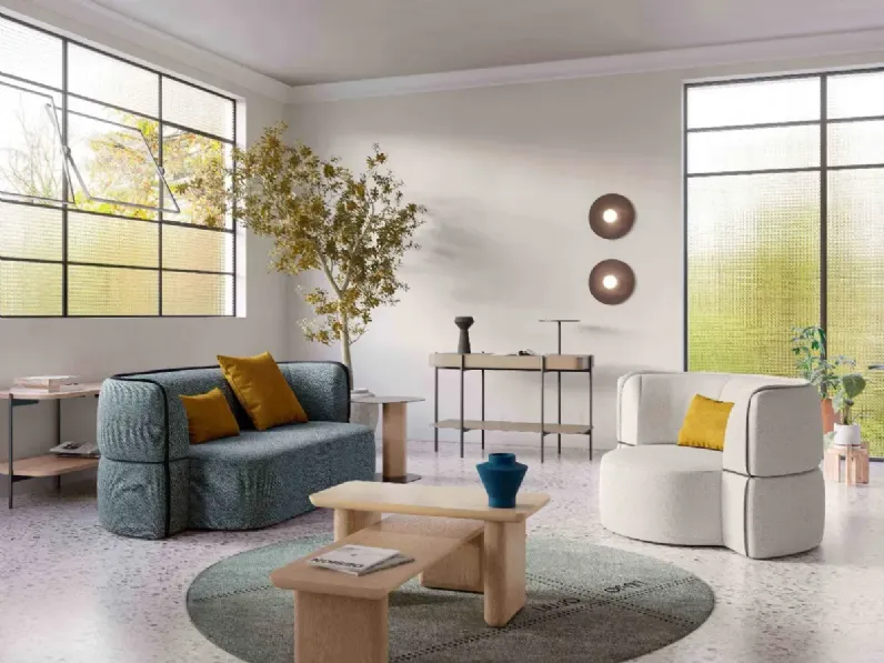 Divano in Tessuto modello Soft island indoor a prezzo riservato 