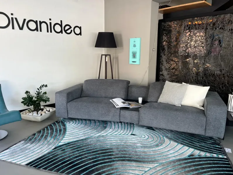 Divano Soho relax tessuto in poliuretano  Divanidea a prezzo Outlet
