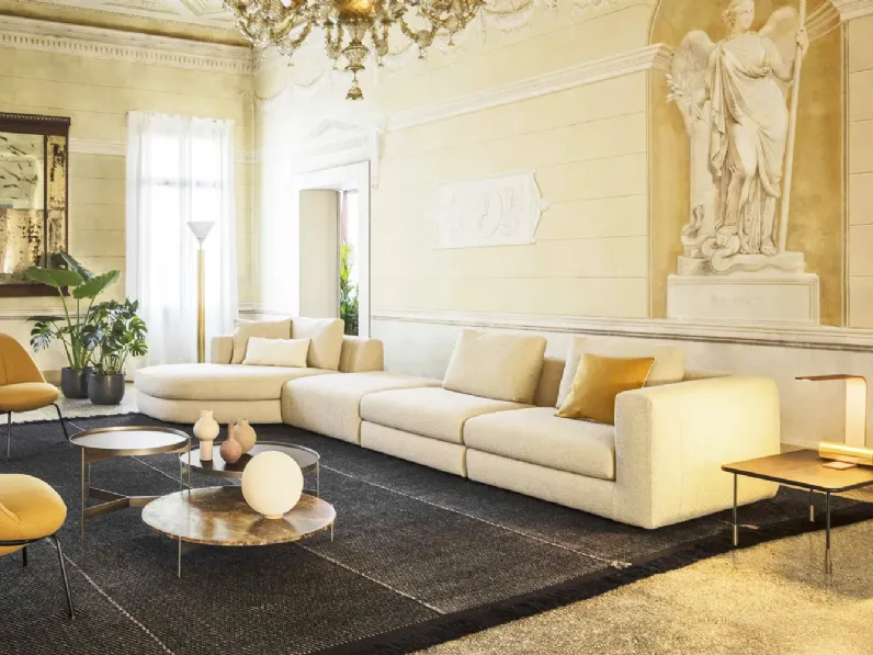 Divano moderno tessuto Tobias di Pianca con sconto del - 30%