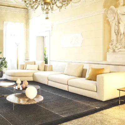 Divano moderno tessuto Tobias di Pianca con sconto del - 30%