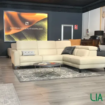 Divano Matt pelle in poliuretano  Egoitaliano in Offerta Outlet