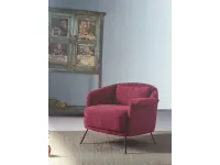 Poltrona in stile design Bordeaux Artigianale in Offerta Outlet