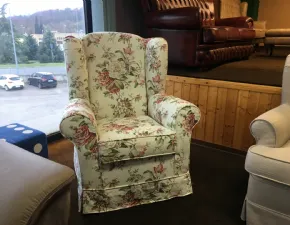 Poltrona in stile classico Camelia Vama divani in Offerta Outlet