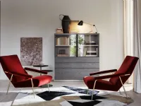 Poltrona con seduta fissa D.153.1 Molteni & c in Offerta Outlet 