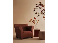 Poltrona con seduta fissa Bubble club Kartell a prezzo scontato 