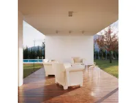 Poltrona con seduta fissa Bubble club Kartell a prezzo scontato 