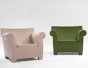 Poltrona in Microfibra Bubble club Kartell