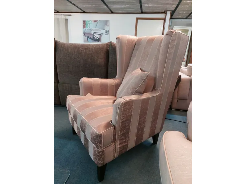 Poltrona in stile classica Vogue Cavadivani in Offerta Outlet
