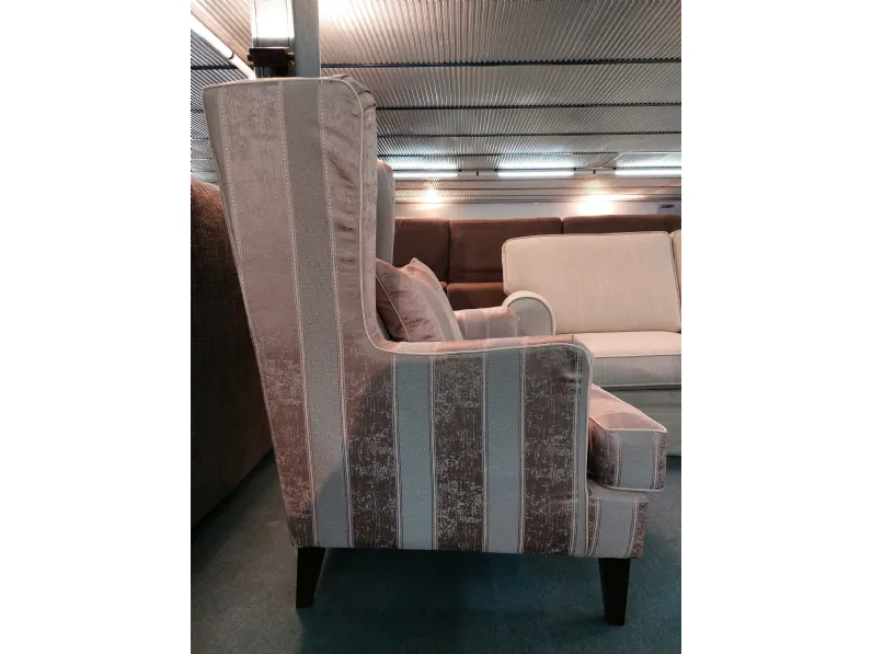 Poltrona in stile classica Vogue Cavadivani in Offerta Outlet