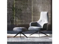 Poltrona in stile design Kensington Molteni & c in Offerta Outlet