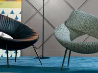Poltrona in Tessuto Lock dv05 Bonaldo in Offerta Outlet