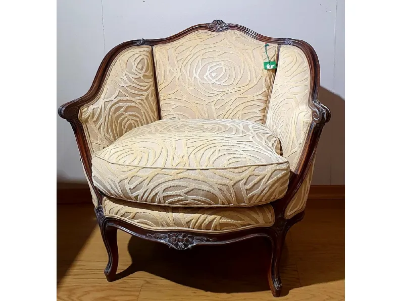 Poltrona in Tessuto Luigi xv Collezione esclusiva in Offerta Outlet