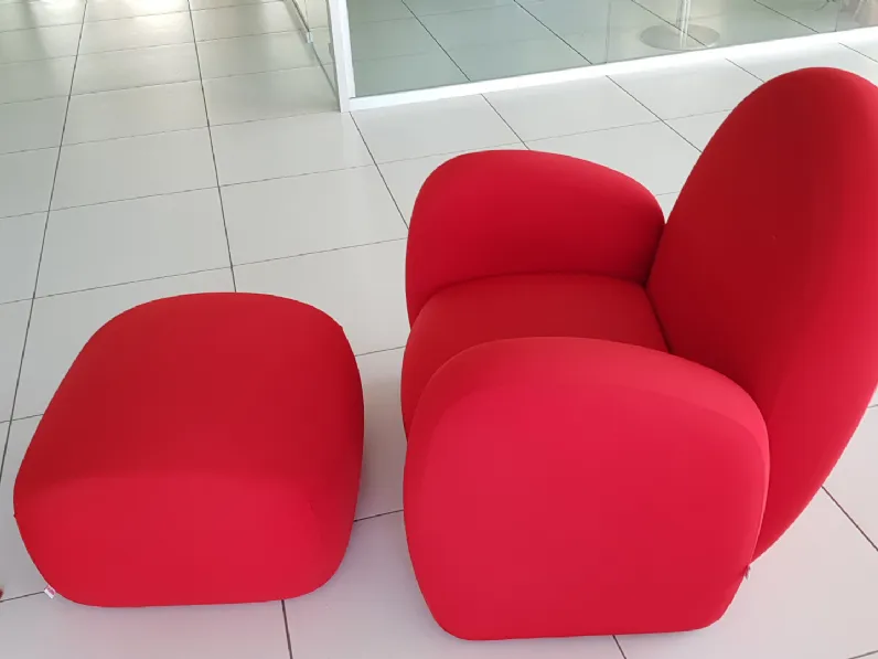 Poltrona Torino Diva design in Tessuto SCONTATA