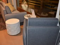Poltrona in stile moderna Poltrona modello gessy  Biel in Offerta Outlet