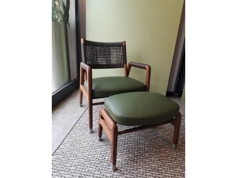 Poltrona Ortigia Flexform in Pelle SCONTATA