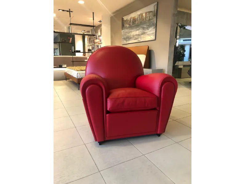 Poltrona con seduta fissa Vanity fair Poltrona frau in Offerta Outlet  approfittane ora!