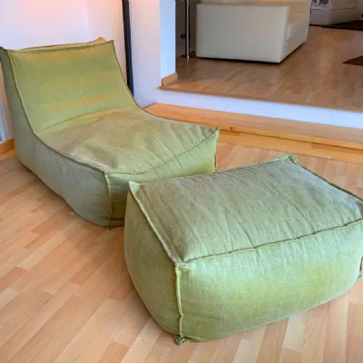 Poltrona relax in Tessuto Lola Divanidea in offerta