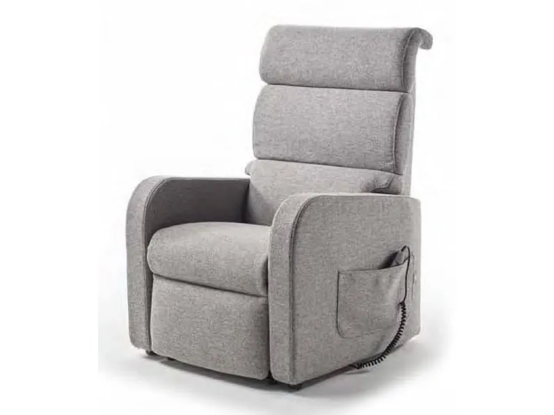 Poltrona con movimento relax Silvia in Tessuto Il benessere a prezzi outlet 