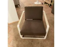 Poltrona tessuto in poliuretano  Poliform in Offerta Outlet