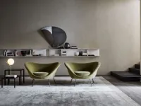 Poltrona in Tessuto D.154.2 Molteni & c in Offerta Outlet