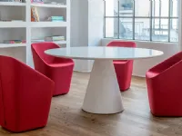 Poltrona in stile design Log 365 Pedrali in Offerta Outlet