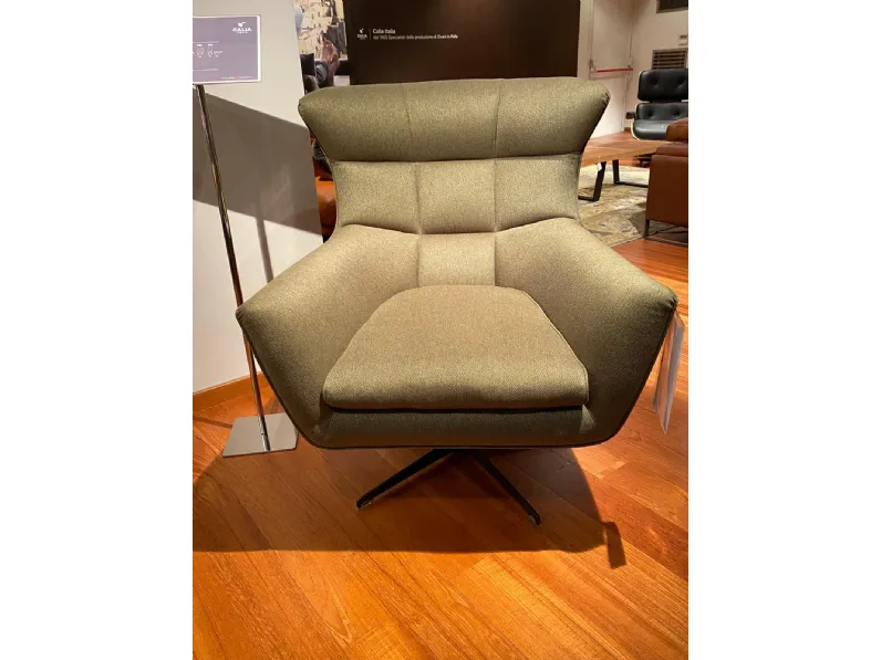 Poltroncina Jacob small swivel Calia in Offerta Outlet