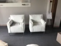 Poltrona in stile design Luna Doimo salotti in Offerta Outlet